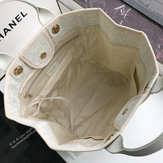 Chanel女包 66941 香奈兒經典款沙灘包 Chanel帆布購物袋  djc4042